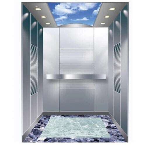 Economical Stainless Steel Passenger Lift - Speed: 1.0 M/S