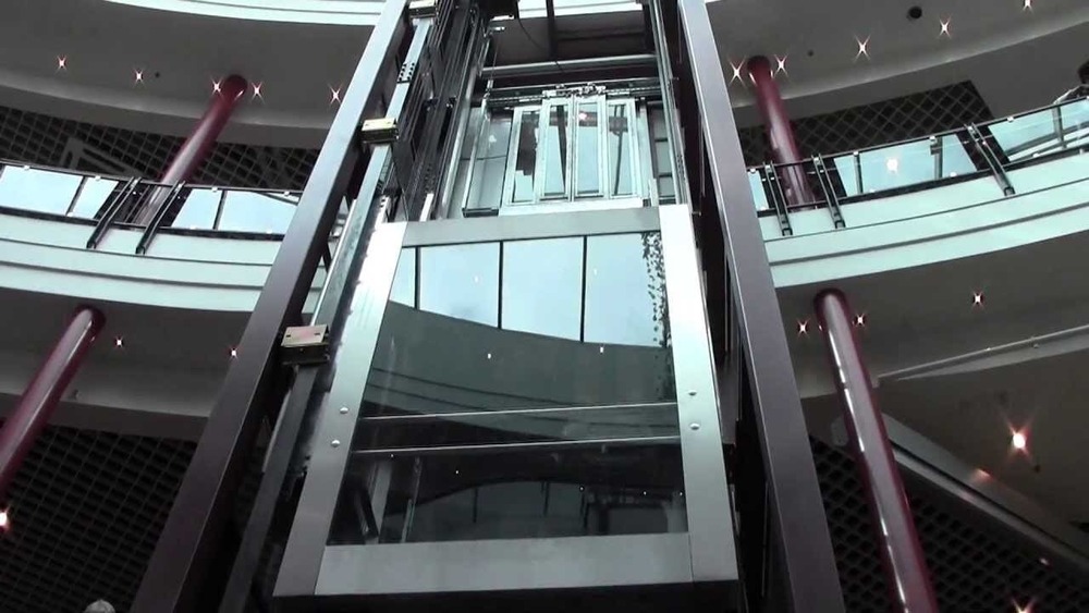 Commercial Stainless Steel Scenic Elevator - Voltage: 220-440 Volt (V)
