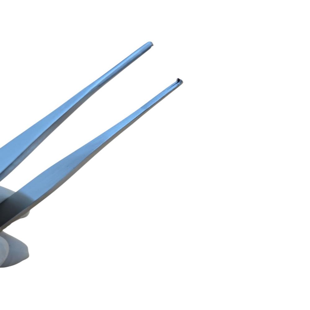 Fine Dissecting Forcep 8 Inch Heavy - Stainless Steel, 8 Inch Length, Silver Color | Ergonomic Handle, Corrosion-resistant, Autoclavable