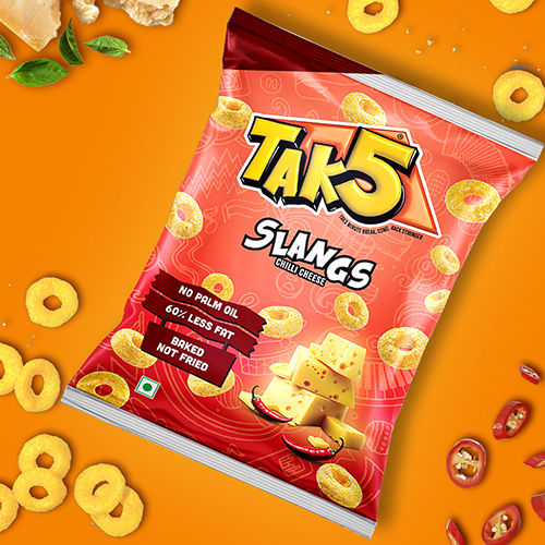 Chilli Cheese Slangs Snacks - Feature: Crispy