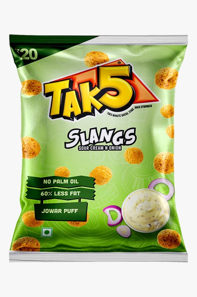 Cream N Cheese Slangs Snacks - Feature: Crispy