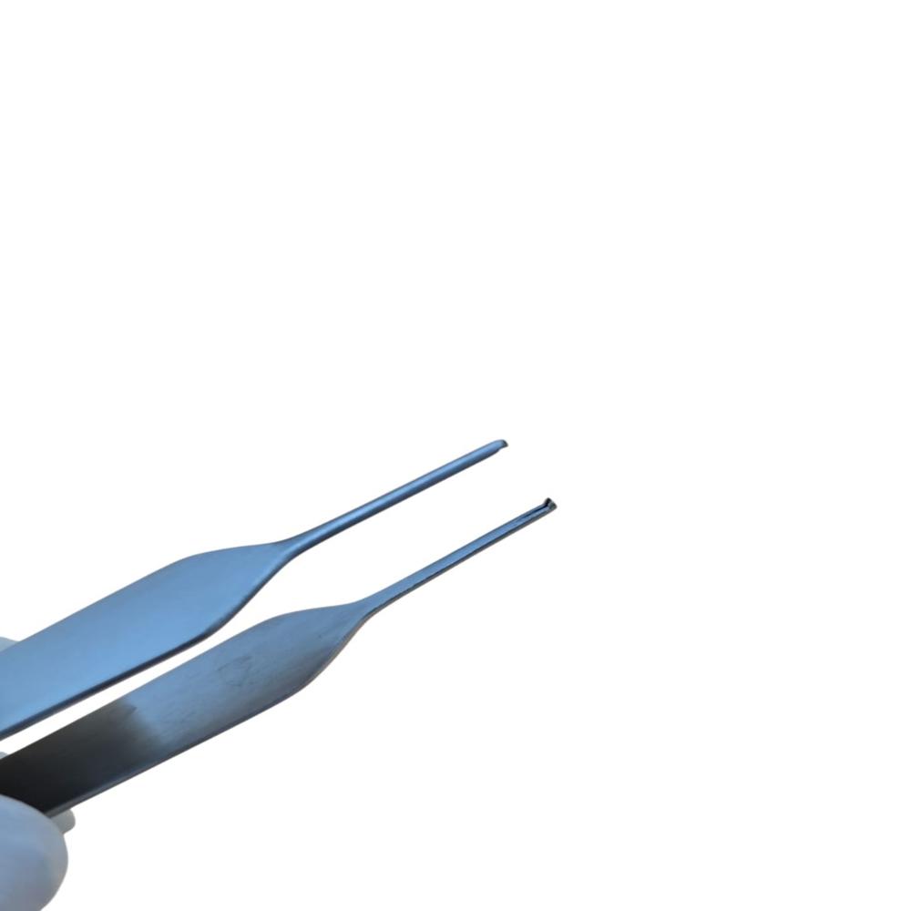 Micro Adson Tooth Forcep 7 Inch - Stainless Steel, 7 Inches Long, Silver Finish | Precision Grip For Delicate Tissue Handling, Ergonomic Design