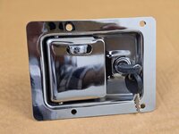 SS Slam Lock with Pad Lock