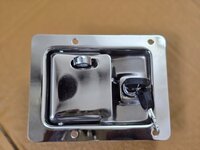 SS Slam Lock with Pad Lock