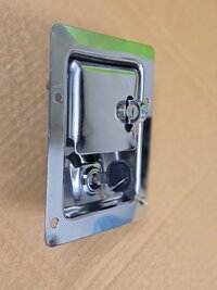 SS Slam Lock with Pad Lock