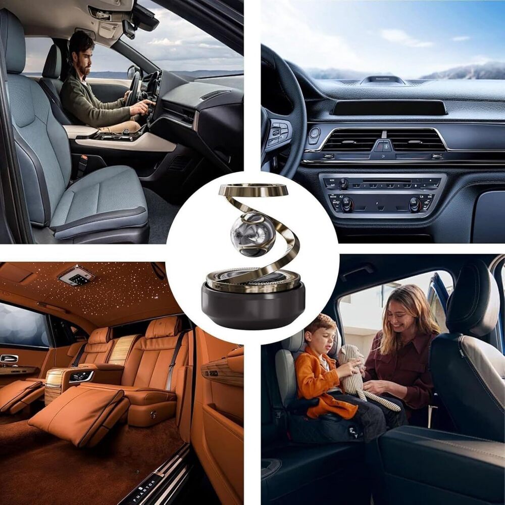 Solar Car Air Freshener - Feature: Good Quality