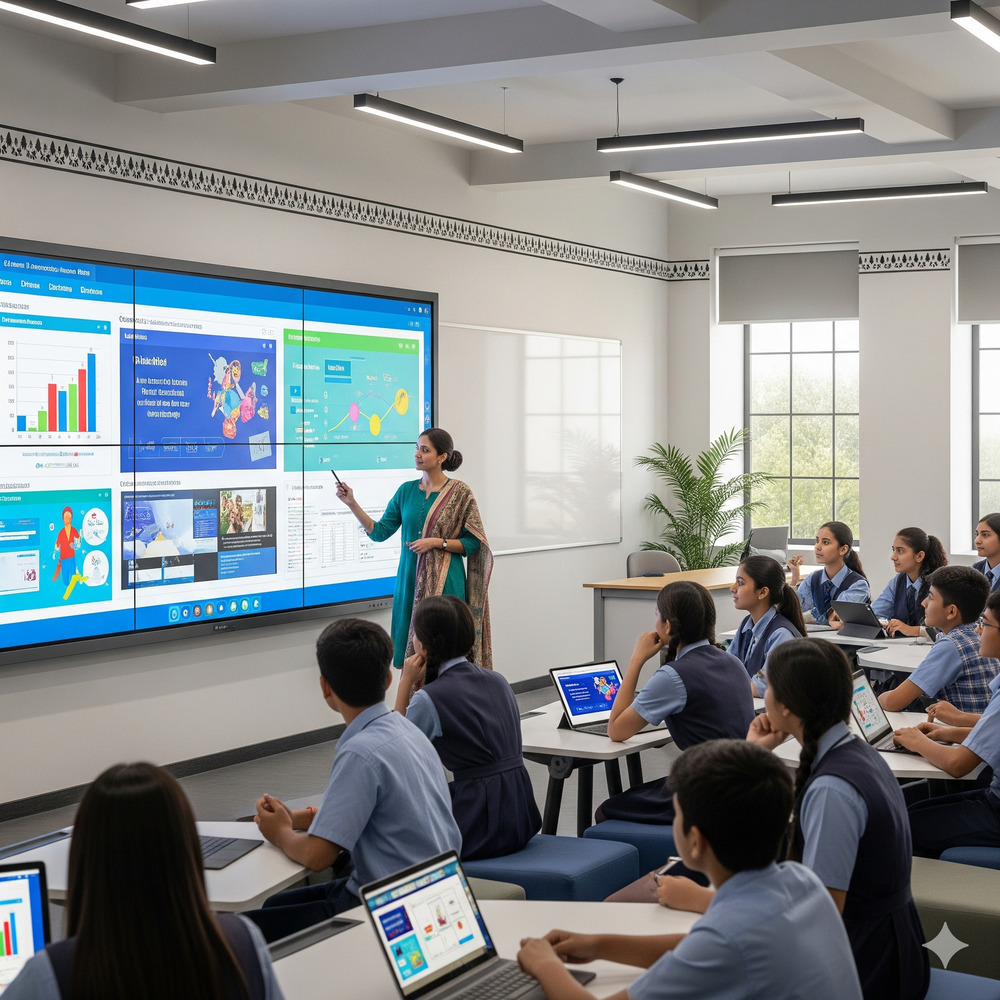 Led Video Wall For Education - Features: High Brightness