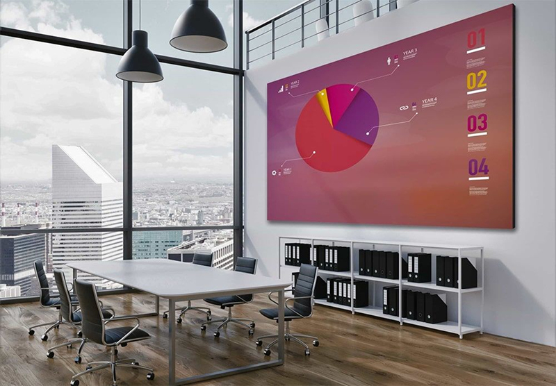 Led Video Wall For Corporate Office - Features: High Brightness