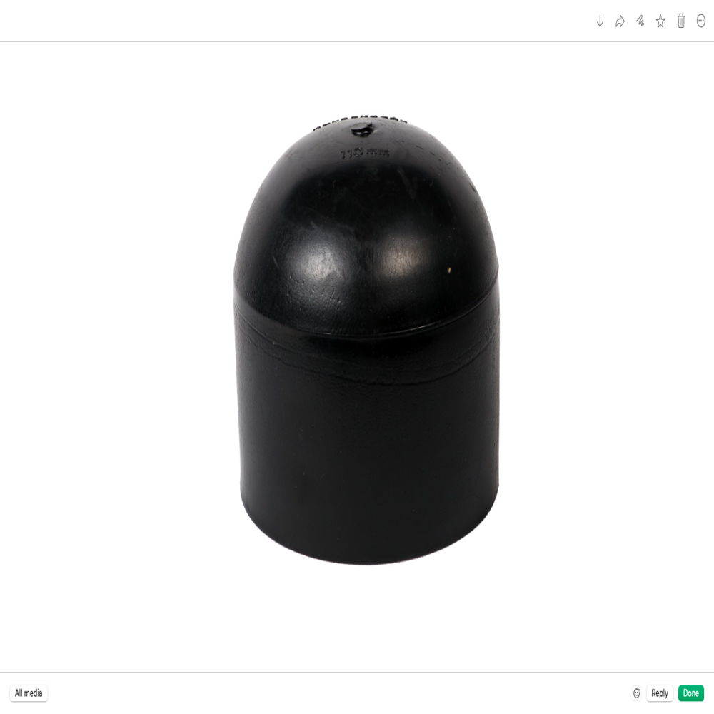 Hdpe End Cap - Color: Different Available