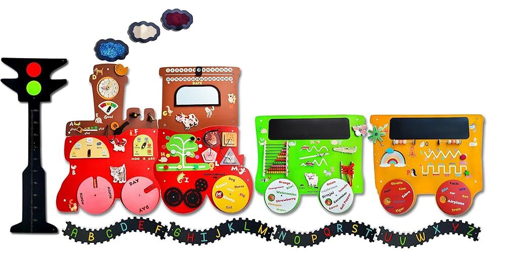 THE TALKING TRAIN (WALL TOYS) INDOOR PLAY EQUIPMENT