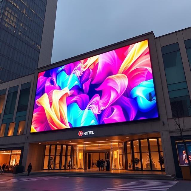 Led Video Wall For Hotel - Features: High Brightness