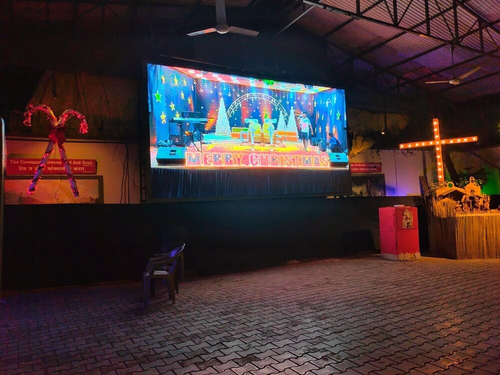 LED Video Wall For Religious Places