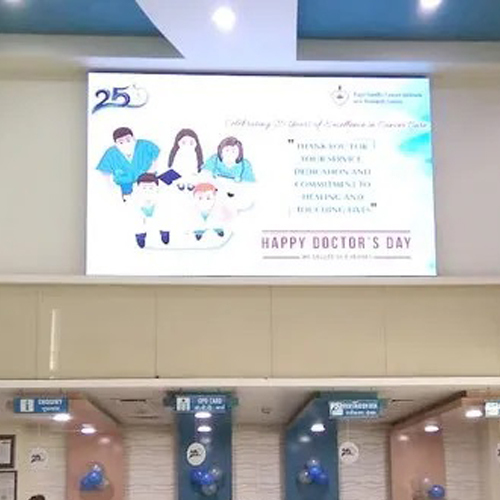 Led Video Wall For Hospital And Institution - Features: High Brightness