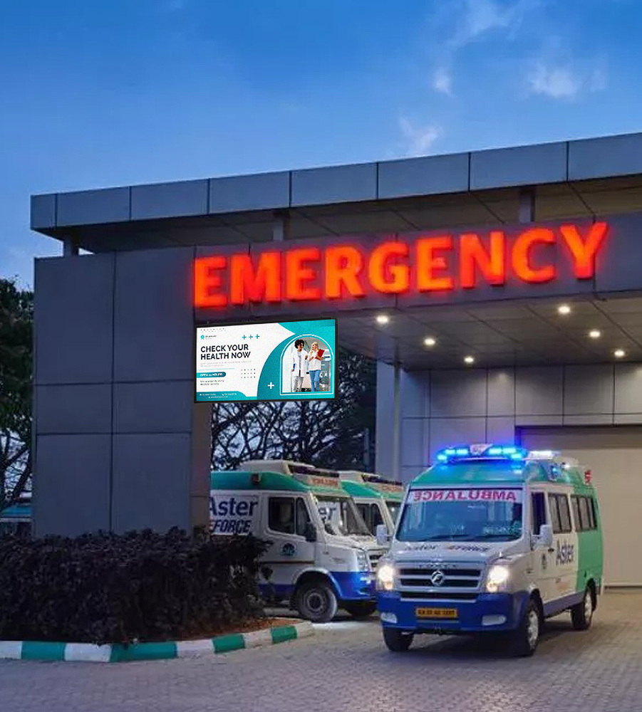 LED Video Wall For Hospital And Institution