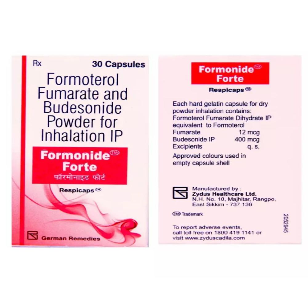Formonide Forte Formoterol + Budesonide Respicap