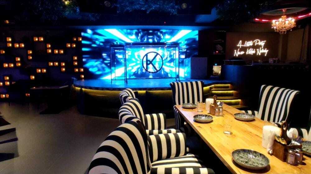 LED Video Wall For Restaurant And Cafe