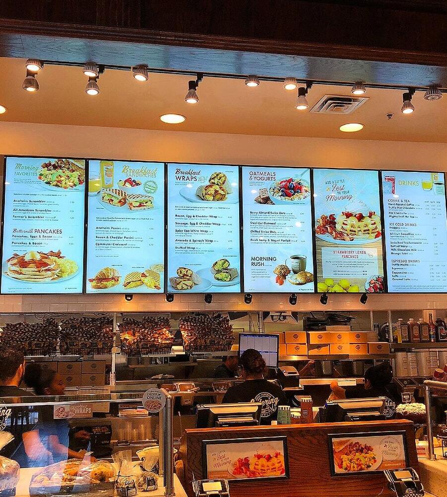 LED Video Wall For Restaurant And Cafe