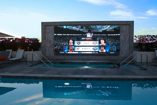Led Video Wall For Resort - Features: High Brightness