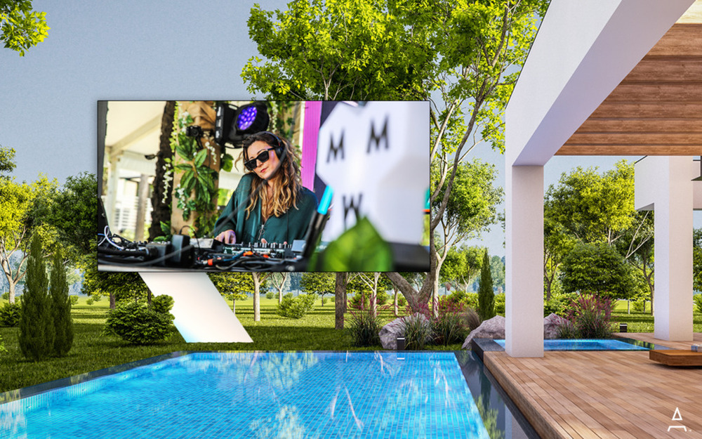 Led Video Wall For Resort - Features: High Brightness