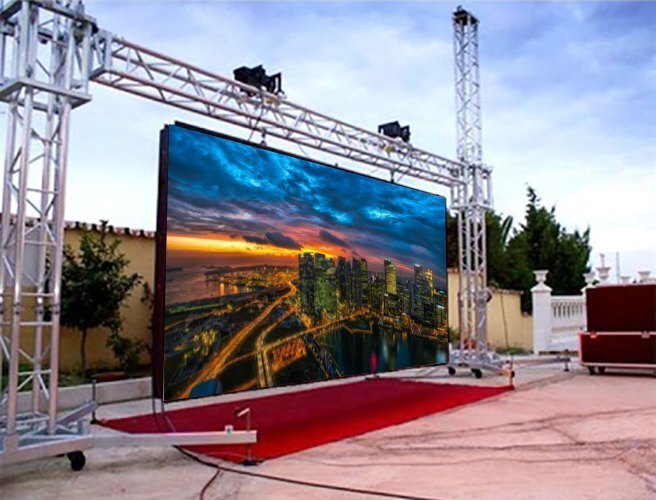 Led Video Wall For Sport Areas - Features: High Brightness