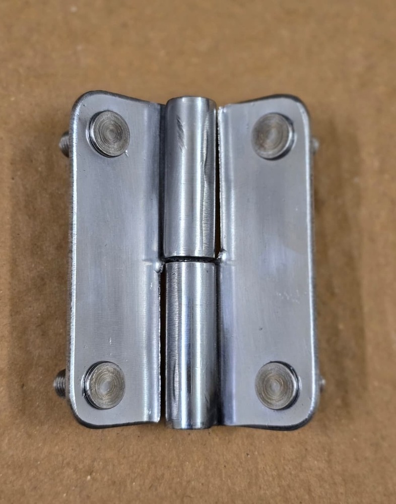 Ss Canopy Hinge Lh-rh - Coating Type: Polished Chrome Finish