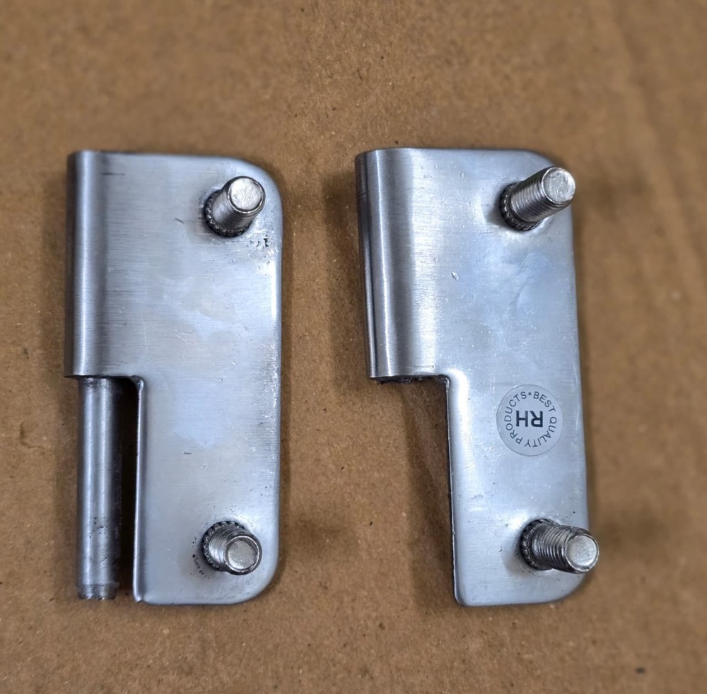 Ss Canopy Hinge Lh-rh - Coating Type: Polished Chrome Finish