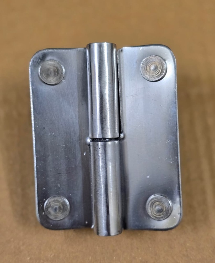 Ss Canopy Hinge Lh-rh - Coating Type: Polished Chrome Finish
