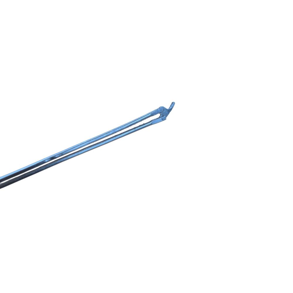 Body Liver Forcep - Stainless Steel, Standard Size, Silver Color | Long Curved Jaws, Fenestrated Or Smooth Blades, Ratchet Locking Mechanism