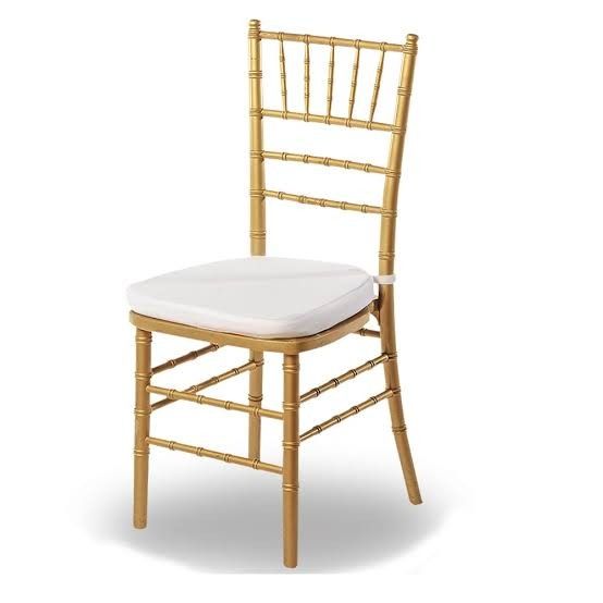 Ring Banquet Chair - Color: Golden
