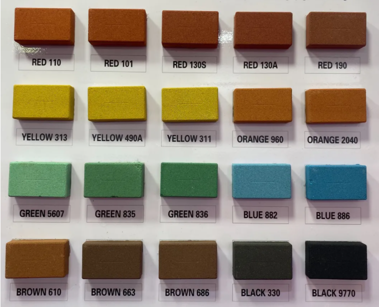Iron Oxide Pigment Green Color for Brick and Plastics