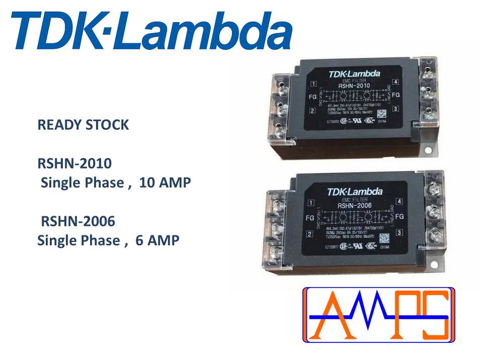 Emc Filter Tdk Lambda Rshn-2020 - Color: Black
