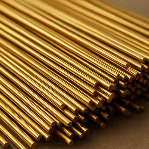 Coil Straightened Rods - Color: Golden