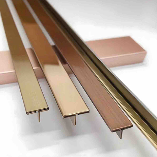 Brass T Section - Color: Golden