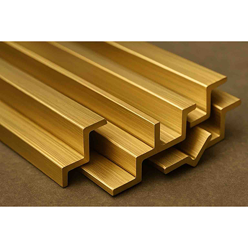 Brass Z Section - Color: Golden