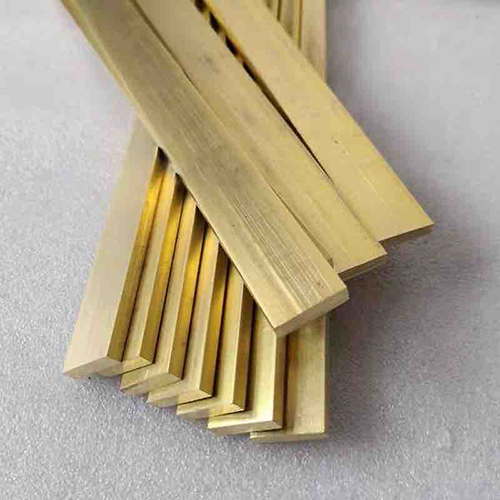 Brass Rectangle Section - Color: Golden