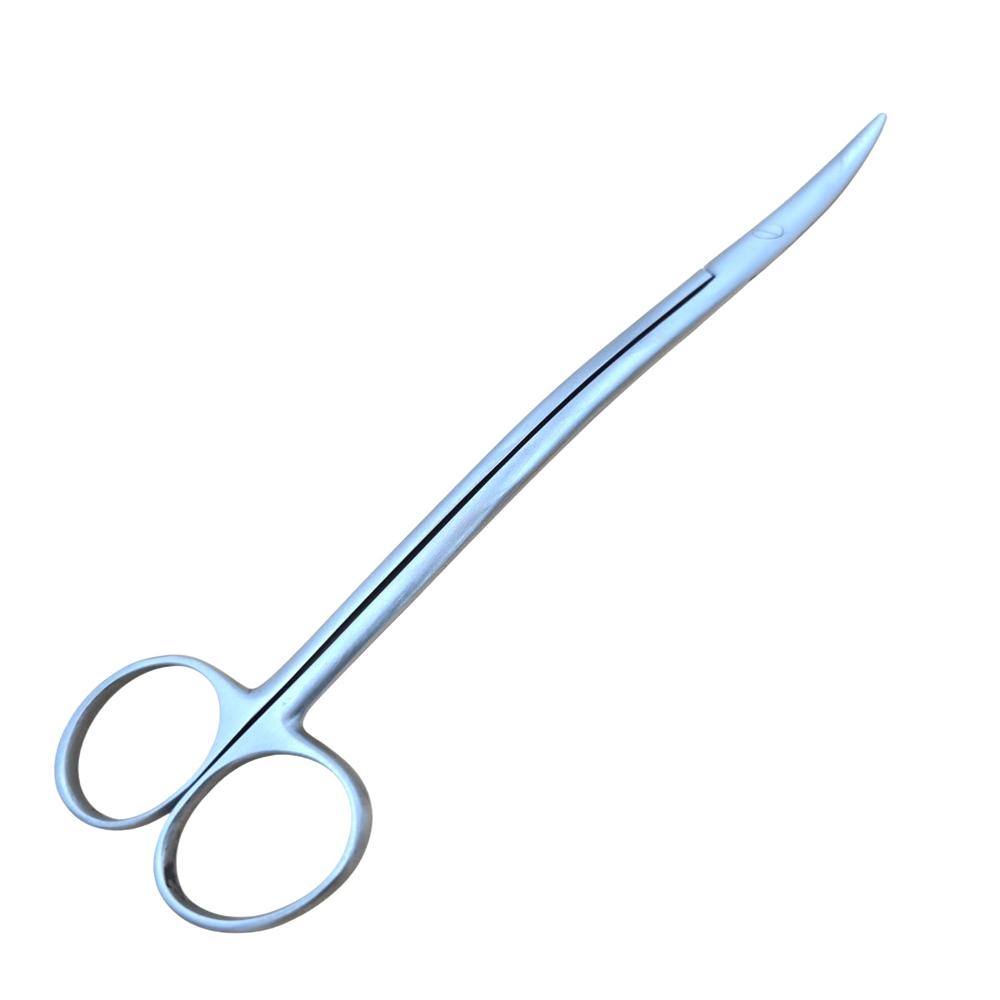Boyds/statinsky Scissor - Stainless Steel, Standard Size, Silver | Double-curved Blades For Enhanced Access, Ergonomic Handle For Comfortable Grip