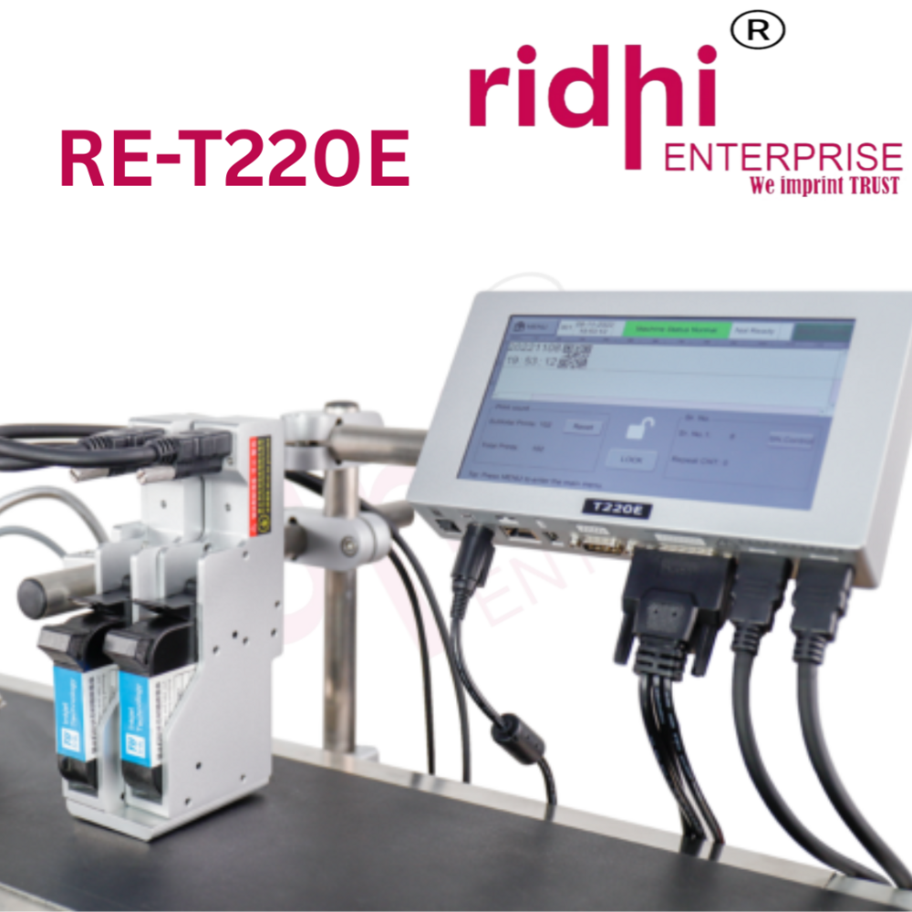 Ridhi T220e Online Thermal Inkjet Printer - Automatic Grade: Semi-automatic