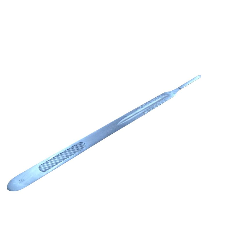 Bp Handle Long - Stainless Steel, Standard Size, Silver Color | Manual Operation, Textured Grip, Polished Surface Finish, Portable Design