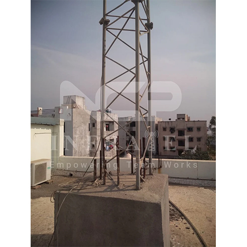 Wifi Broadband Self Supporting Tower Mast