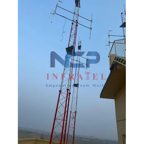 Wifi Broadband Self Supporting Tower Mast