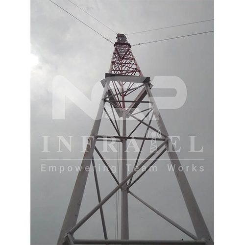 GBT BASE Self Supporting Tubular Tower Mast