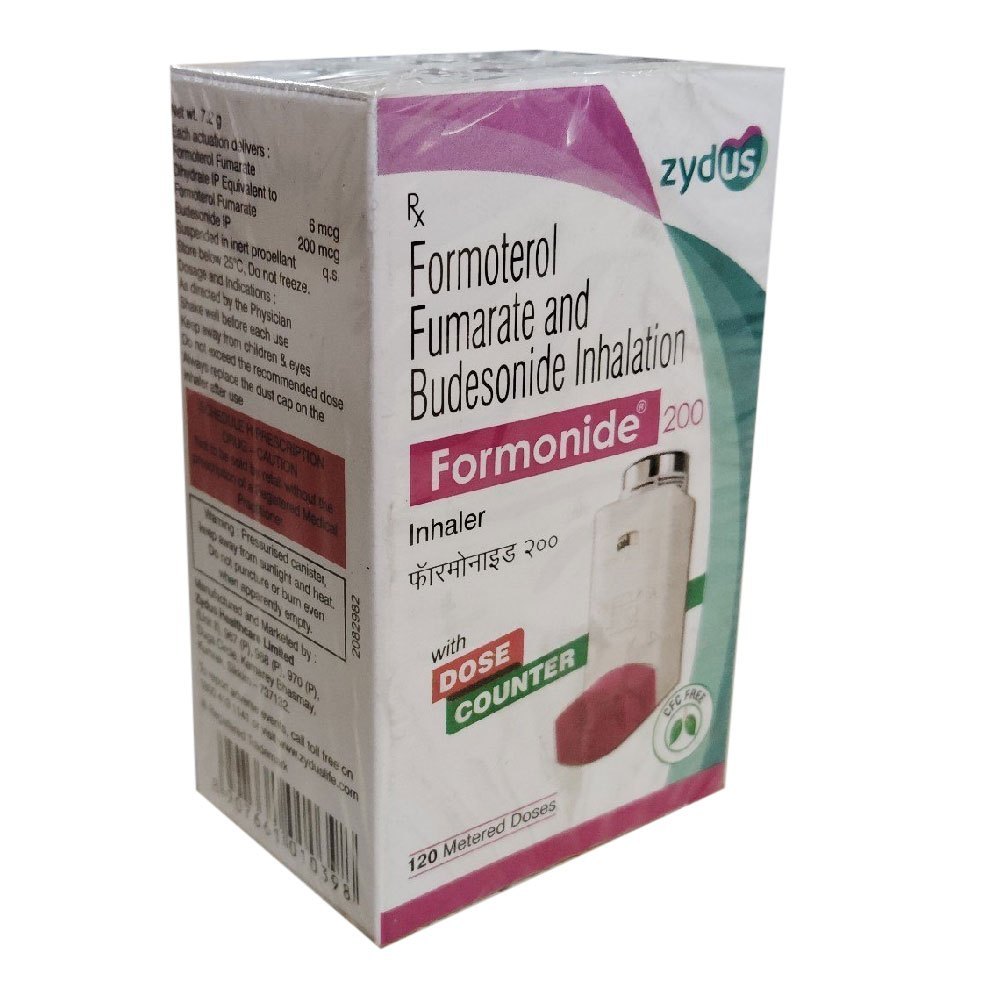 Formonide 200 Formoterol (6mcg) + Budesonide (200mcg) Inhaler