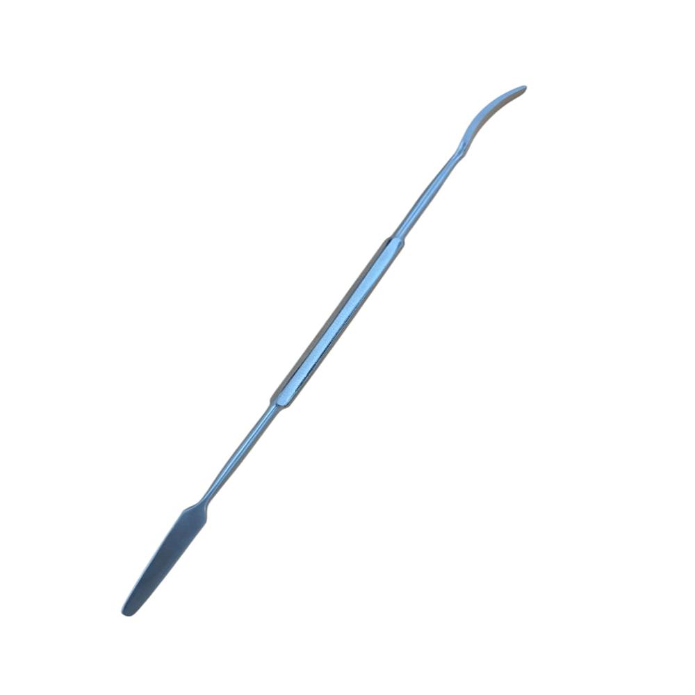 McDonald Dissector - Stainless Steel 19 cm Length | Double-Ended Design Ergonomic Handle with Serrations Silver Finish