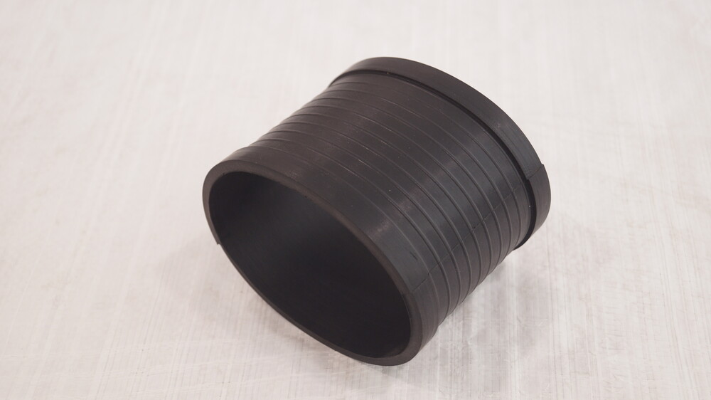 Rubber Air Lock  Black 125MM