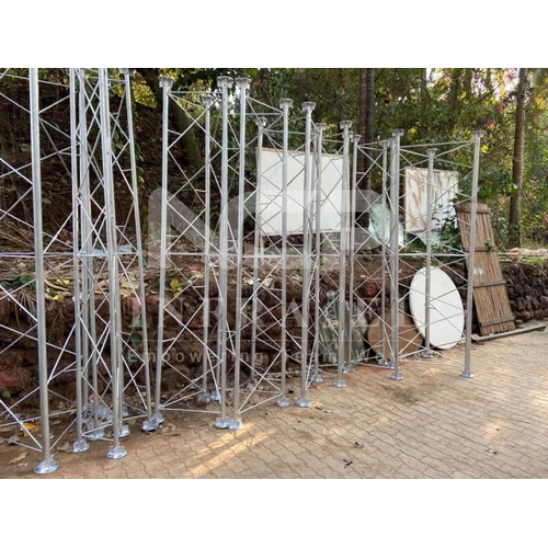 Hot Dip Gi Galvanized Self Supporting Tower Mast - Application: Telecom