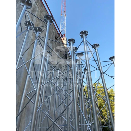 Hot Dip GI Galvanized Self Supporting Tower Mast
