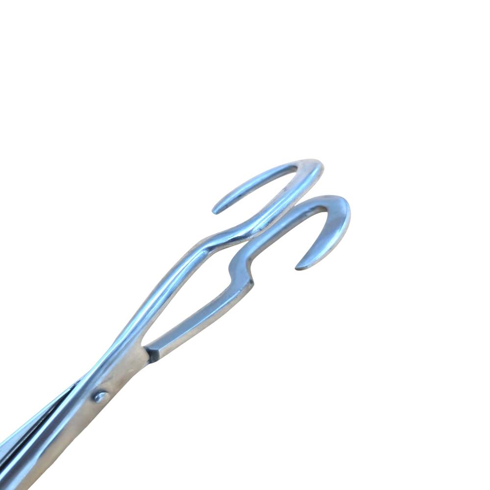 Dartigues Uterine Elevating Forcep - Color: Silver