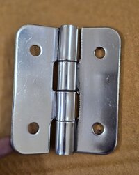SS Canopy Hinge 80x 100mm