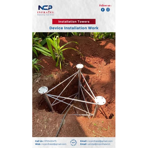 Tripod Self Supporting Tower Mast - Application: Industrial