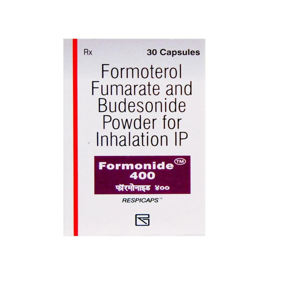 Formonide 400 Formoterol (6mcg) + Budesonide (400mcg) Respicaps